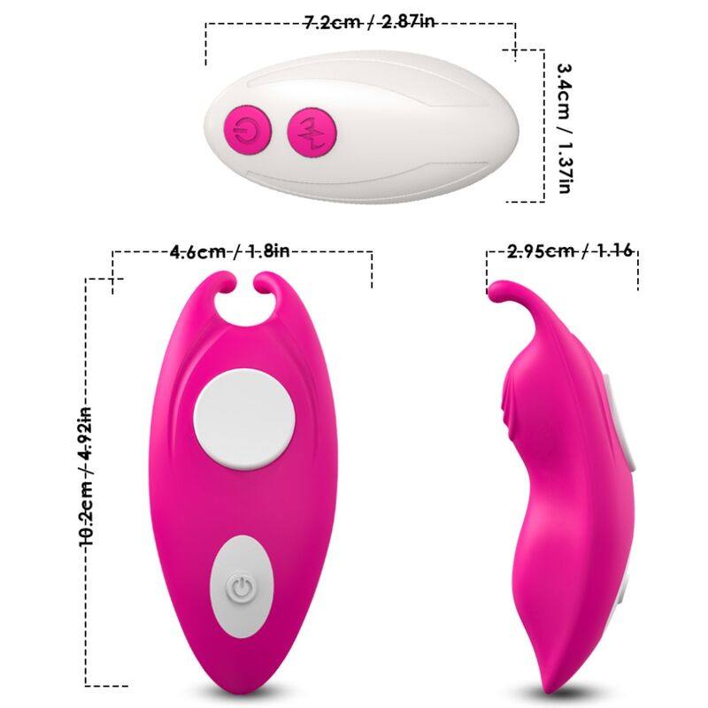 Mutandina Indossabile Honeybee Vibratore G-SPOT Fucsia - App Gratuita