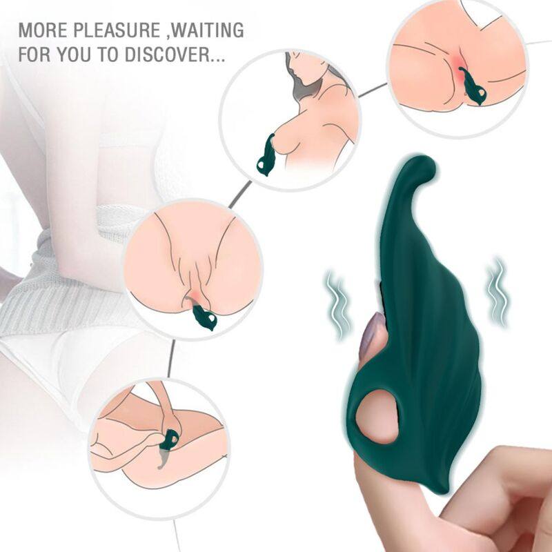 ARMONY - FINGER STIMULATOR & VIBRATOR GREEN