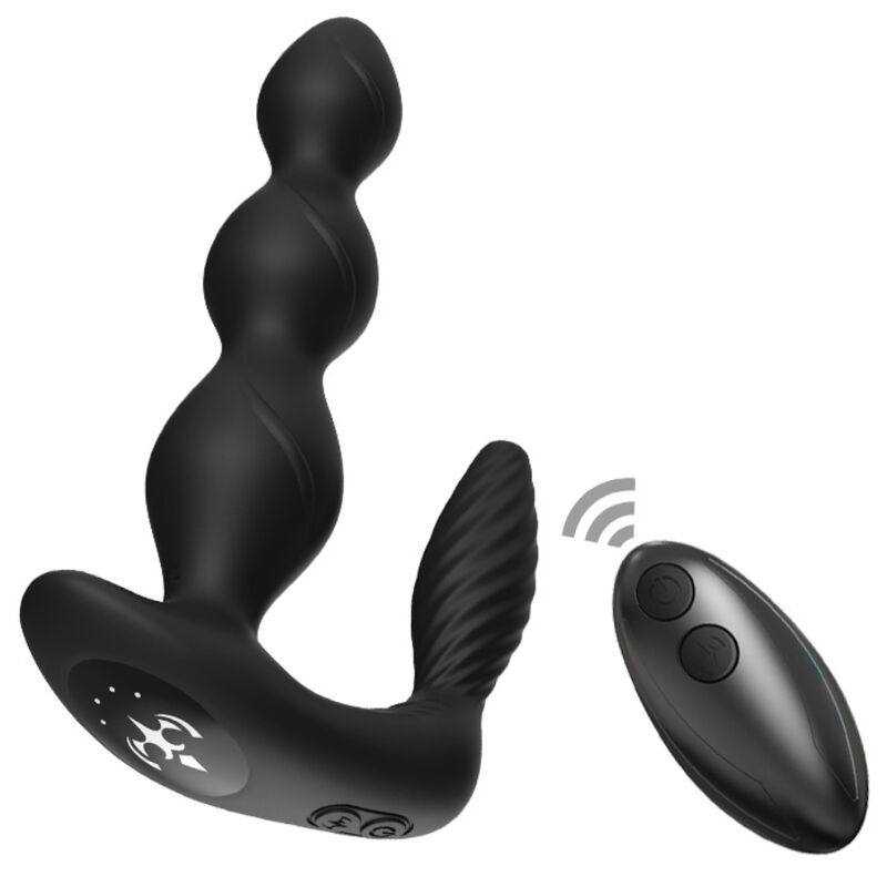 ARMONY - MANFUN VIBRATOR & STIMULATOR ANAL PLUG REMOTE CONTROL BLACK