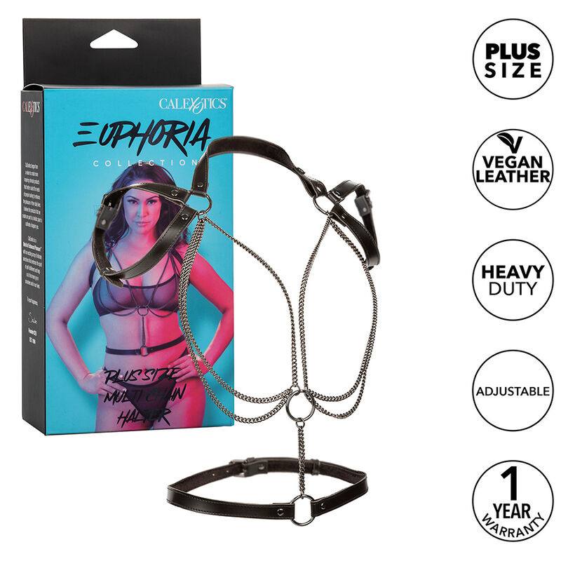 Euphoria Multichain Halter Harness Premium Taglia Grande