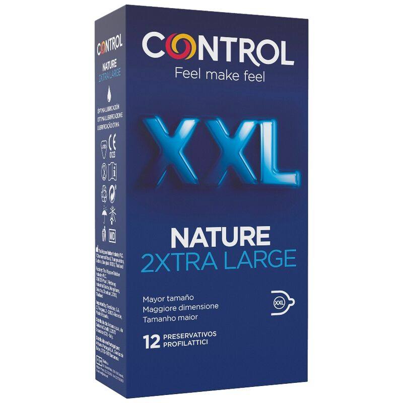 Nature 2 Preservativi Xtra Large Xxl - 12 Unità