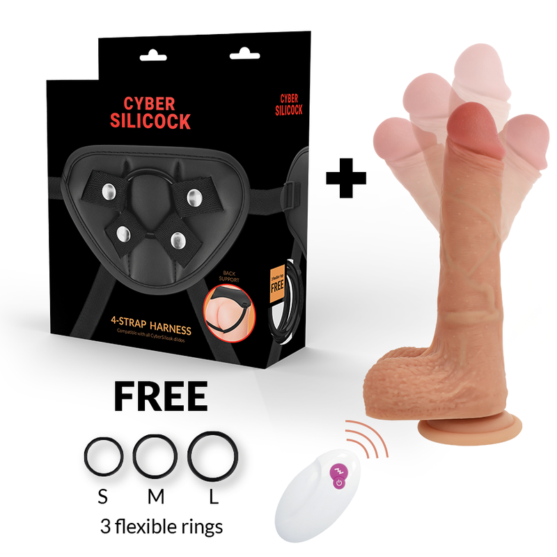 Strap-On Mr Rick Controllo Remoto