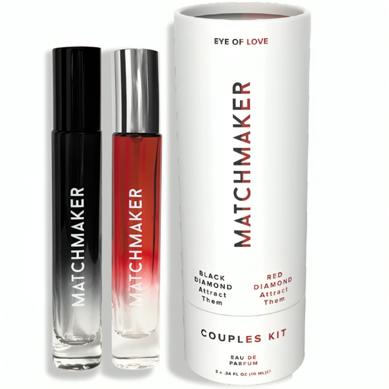 Matchmaker Black & Red Diamond Coppia Kit Profumo Feromoni 10 Ml