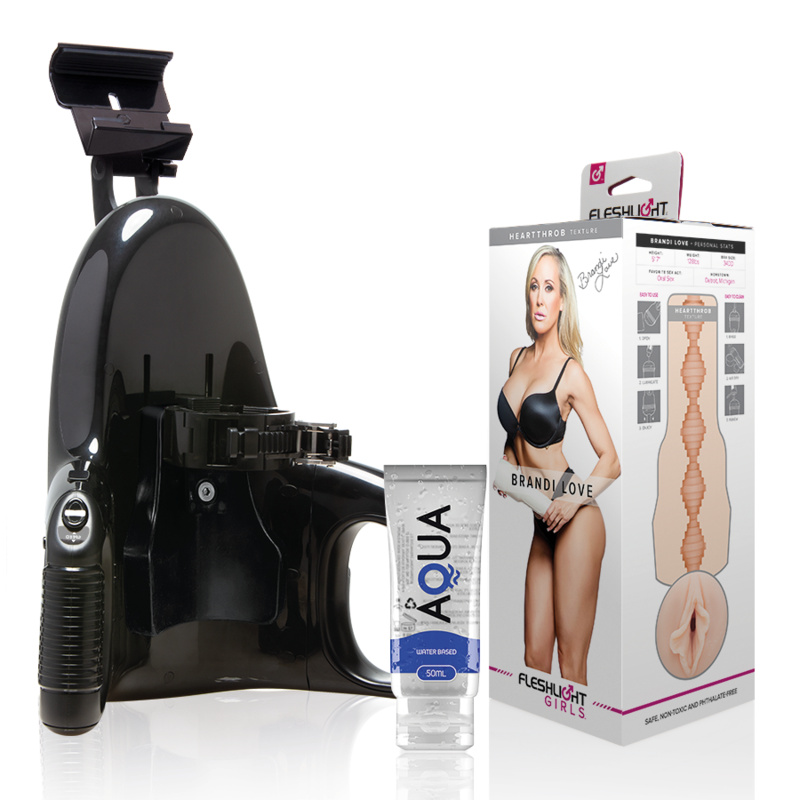 Brandi Love Vagina + Lancio Universale + Lubrificante Acqua Qualità 50 Ml