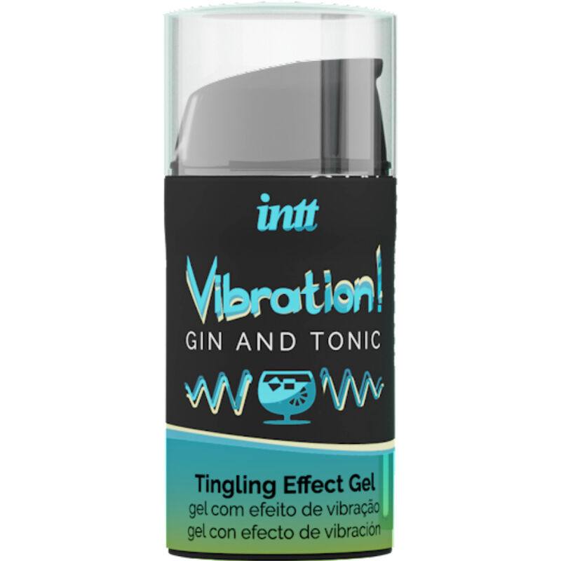 INTT - POWERFUL INTIMATE STIMULANT LIQUID VIBRATOR GEL GIN & TONIC 15ML