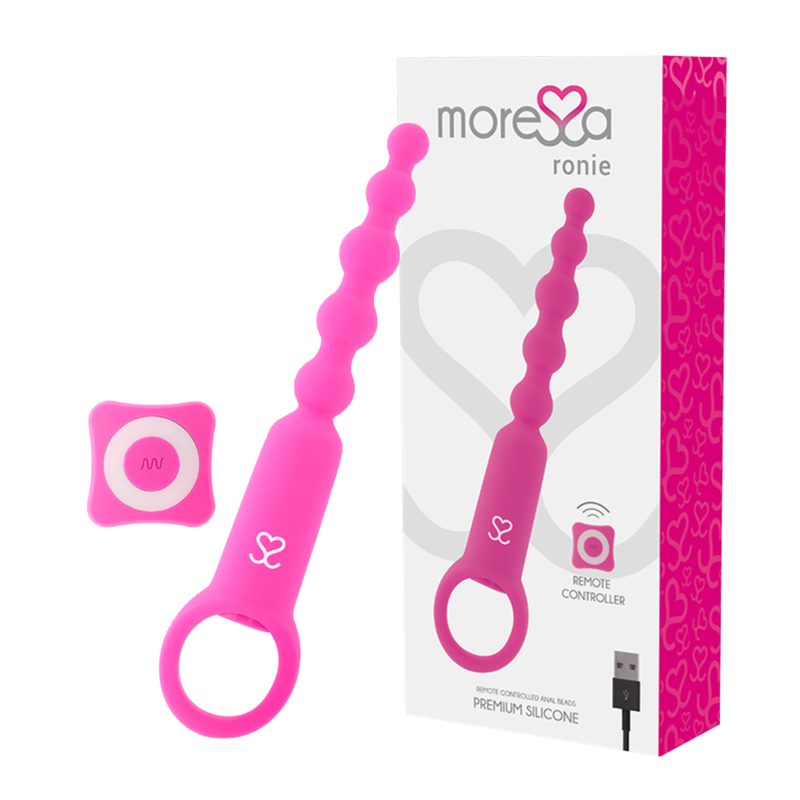 Ronie Remote Control Piacere Anale Rosa