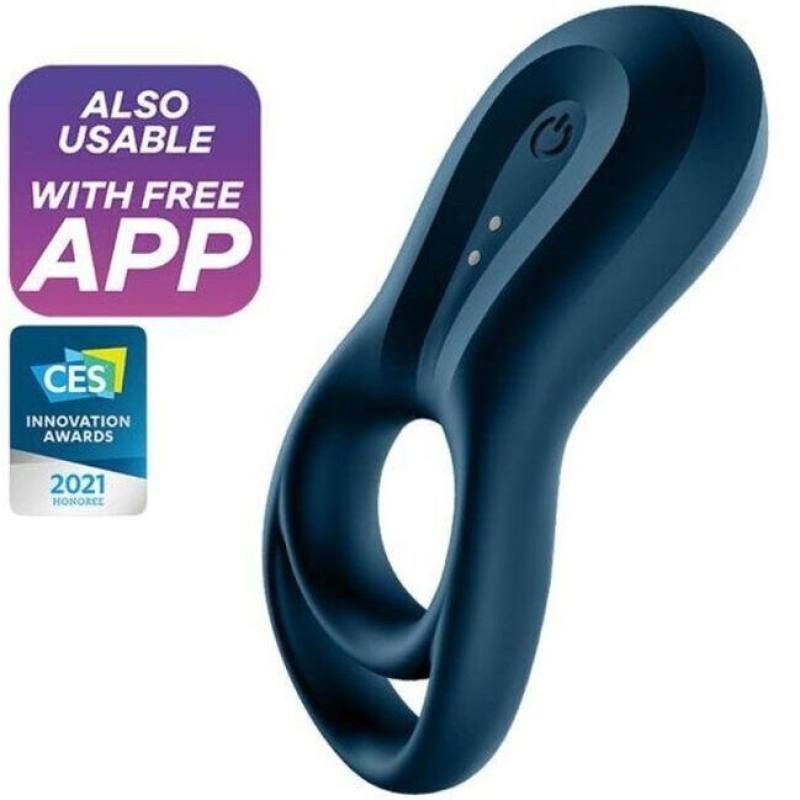 App Vibratore Ad Anello Epic Duo Blu