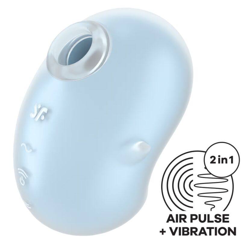 Vibratore Cutie Ghost Lay-On Azzurro