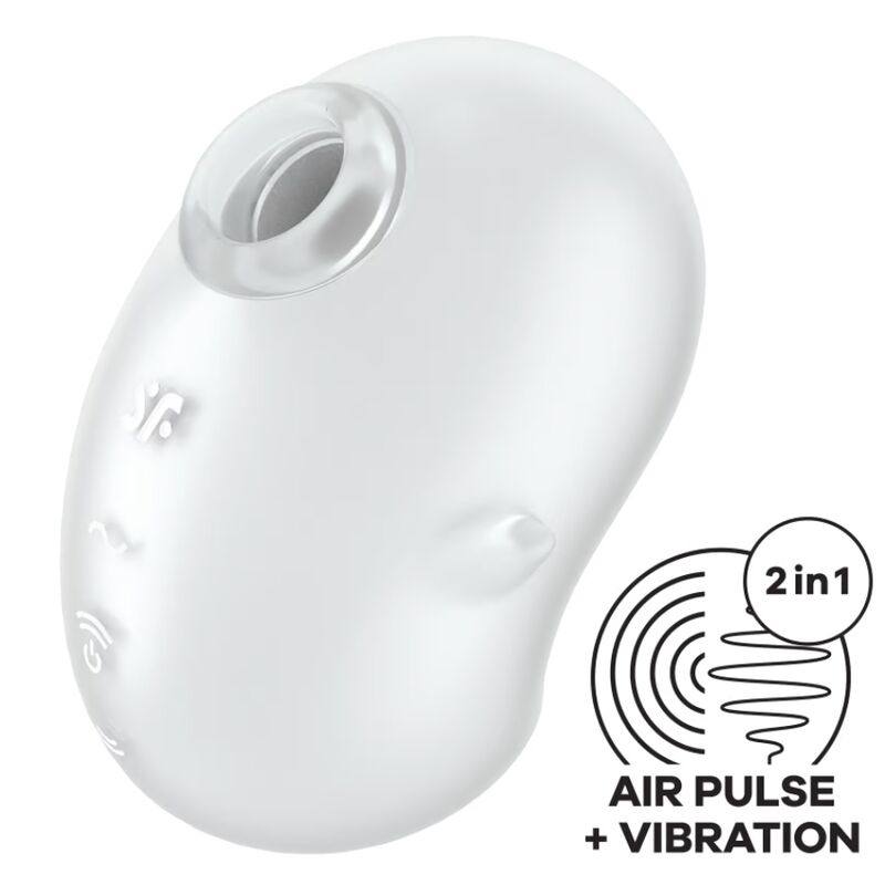 Vibratore Cutie Ghost Lay-On Bianco