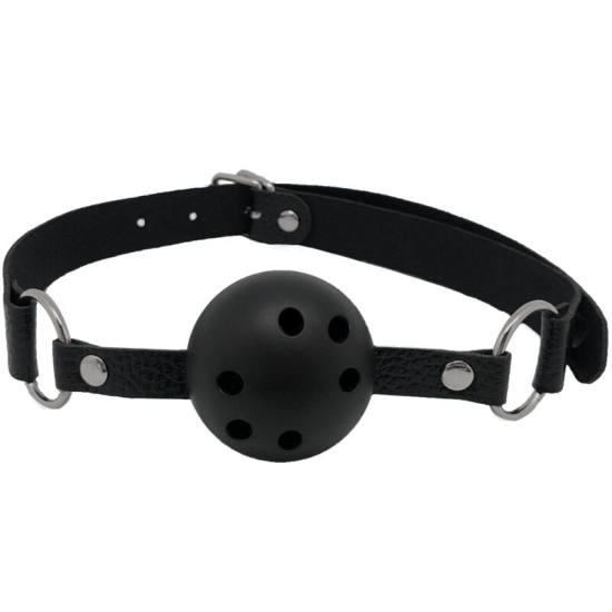 ALIVE - DISCRETION BREATHABLE GAG BLACK