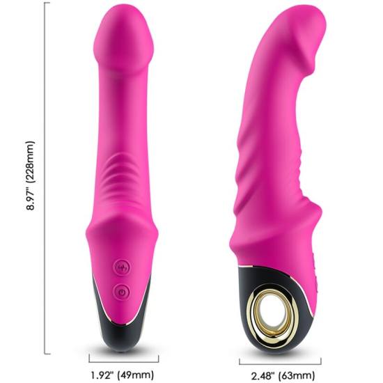 ARMONY - JOYBLADE DILDO VIBRATOR ROTATOR FUCHSIA