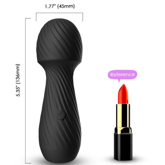 ARMONY - DAZZLE MASSAGER & VIBRATOR SMALL BLACK