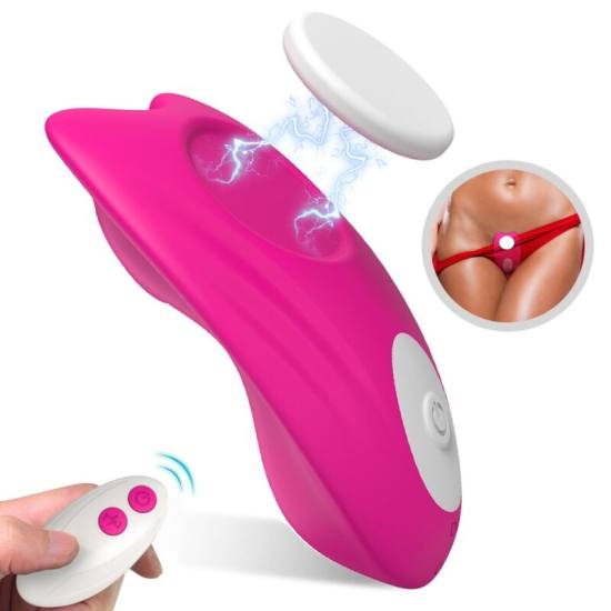 Mutandina Indossabile Con Vibratore Telecomando Butterfly Rosa