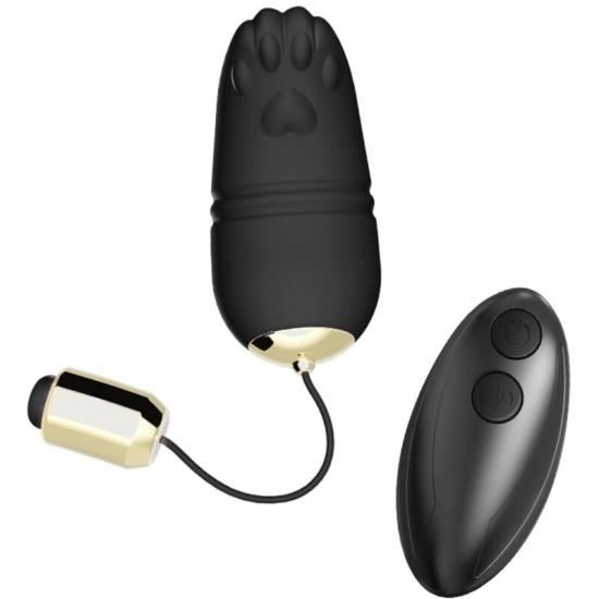 Vibratore Kitty Egg G-Spot Telecomando Nero