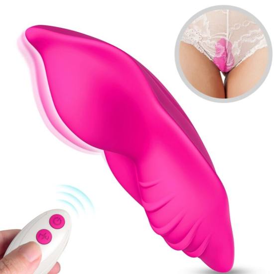 Whisper Slip Vibratore Indossabile Telecomando Fucsia