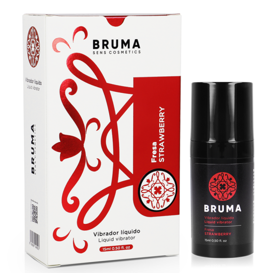 BRUMA - LIQUID VIBRATOR ULTRA SLIDING STRAWBERRY 15 ML