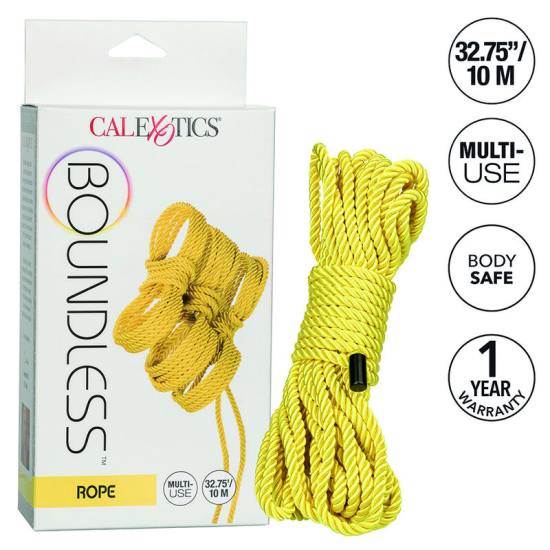 CALIFORNIA EXOTICS - BOUNDLESS ROPE 10M YELLOW