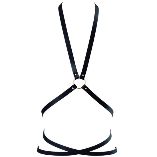 BIJOUX INDISCRETS MAZE MULTI-WAY HARNESS BLACK