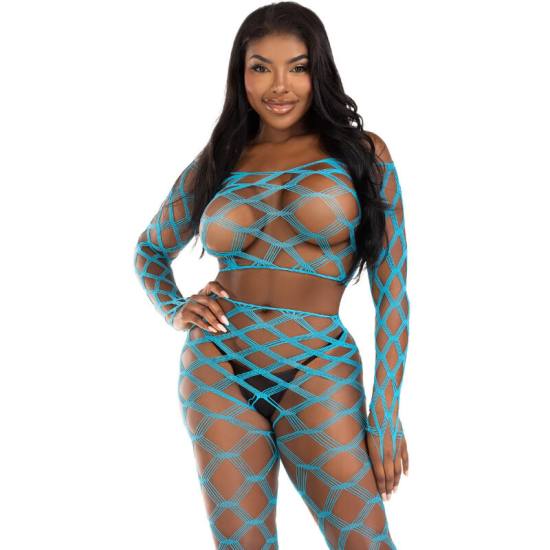 Top E Leggins Hardcore Blu