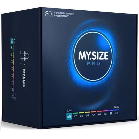 MY SIZE - PRO CONDOMS 45 MM 80 UNITS