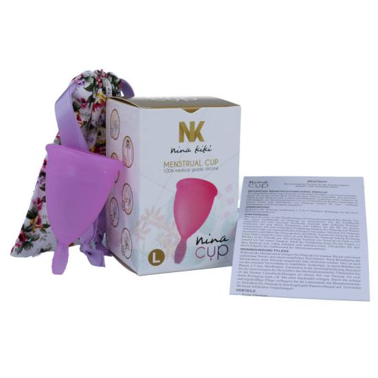 NINA KIKÍ - MENSTRUAL CUP PURPLE SIZE L