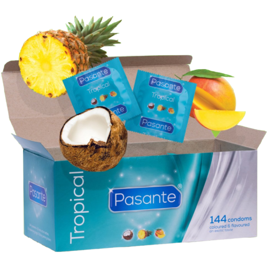 Preservativi Sapori Tropicali 144 UNIT