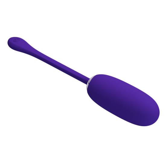 PRETTY LOVE - JULIUS WATERPROOF-RECHARGEABLE VIBRATING EGG PURPLE