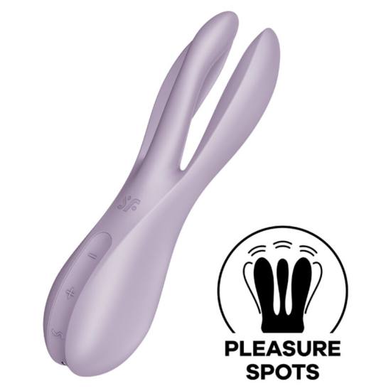 SATISFYER - THREESOME 2 VIBRATOR VIOLET