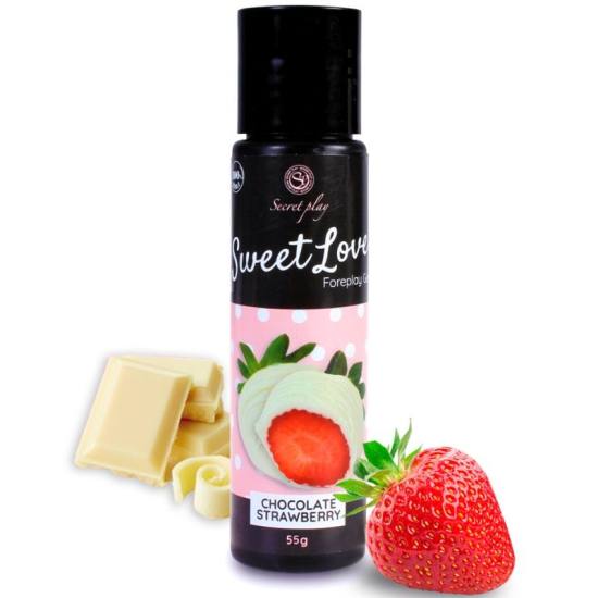 Gel Dolce Amore Fragola e Cioccolato Bianco 60 ML