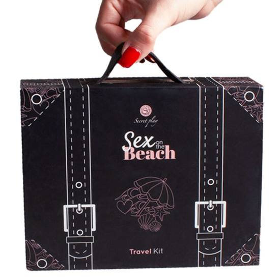 SECRETPLAY - KIT DA VIAGGIO SESSO IN SPIAGGIA (ES/EN/DE/FR/NL/PT)