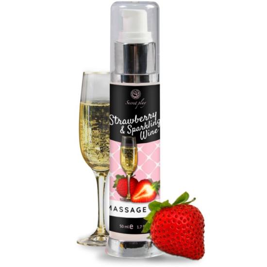 Olio Da Massaggio Alla Fragola Vino Spumante 50 ML