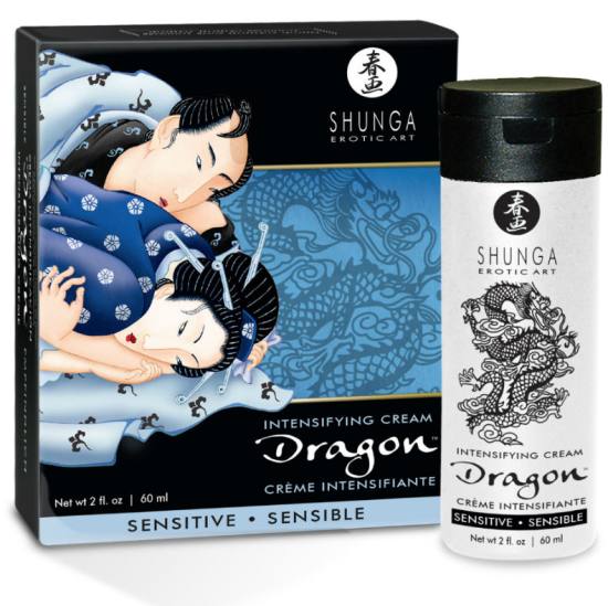 SHUNGA - DRAGON SENSITIVE CREAM FOR COUPLES