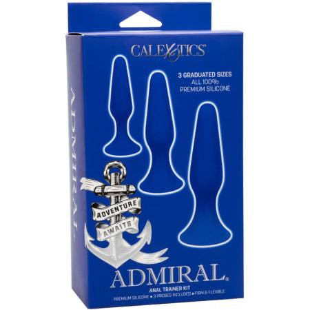 ADMIRAL - KIT 3 ANAL PLUG BLUE