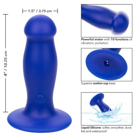 ADMIRAL - FIRST MATE ANAL PLUG VIBRATOR BLUE