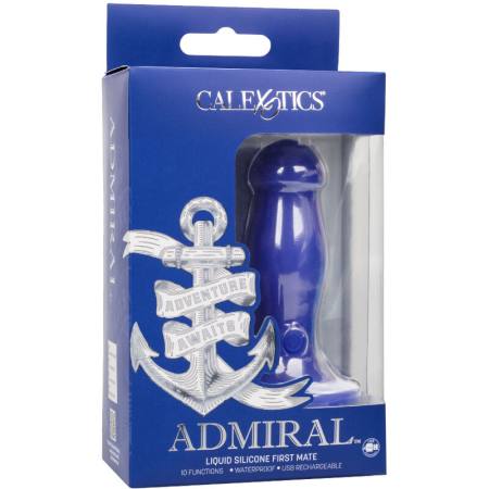 ADMIRAL - FIRST MATE ANAL PLUG VIBRATOR BLUE