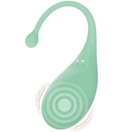 ADRIEN LASTIC - PALPITATION VIBRATING EGG GREEN + FREE APP