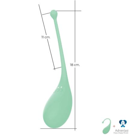 ADRIEN LASTIC - PALPITATION VIBRATING EGG GREEN + FREE APP