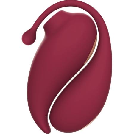 Ventosa Clitoride Ispirazione + Uovo Vibrante Rosso - App Gratuita