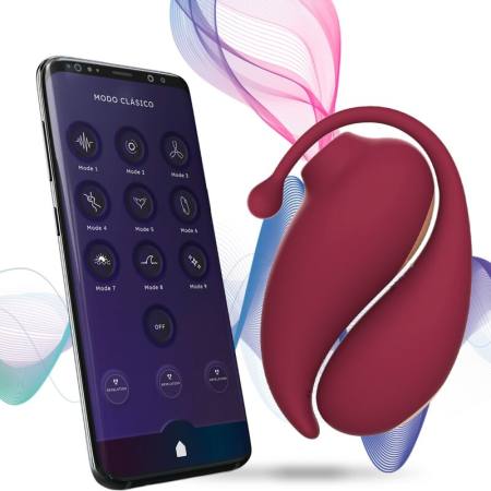 ADRIEN LASTIC - INSPIRATION CLITORIS SUCKER + VIBRATING EGG RED - FREE APP