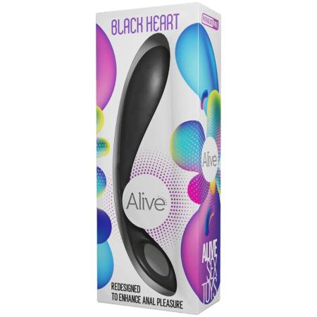 ALIVE - BLACK HEART TEAL ANAL STIMULATOR