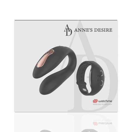 ANNE´S DESIRE - DUAL PLEASURE TECNOLOG A WATCHME NERO