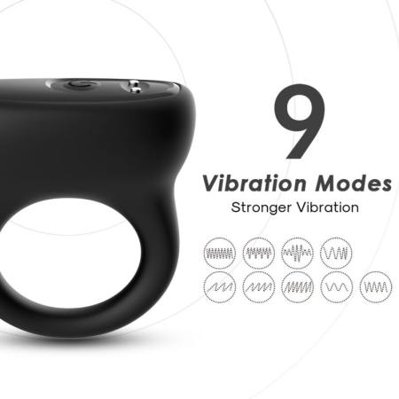 ARMONY - RING VIBRATOR BLACK