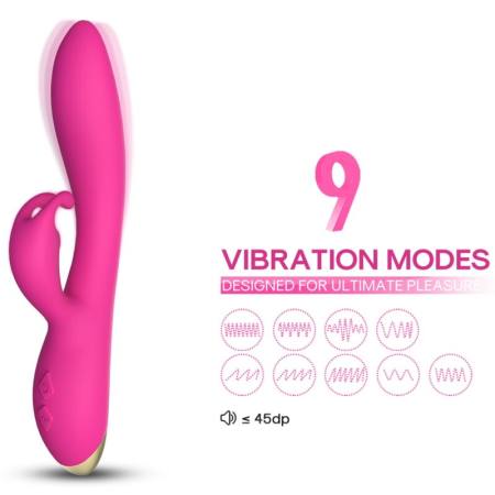 Bonnie Vibratore Coniglio Fucsia