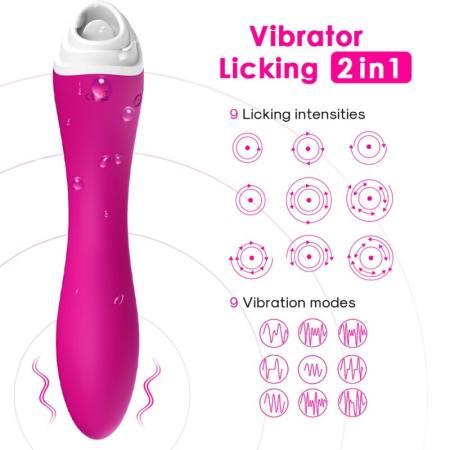 ARMONY - FAIRYLAND LICKING VIBRATING CLIT & VIBRATOR FUCISA