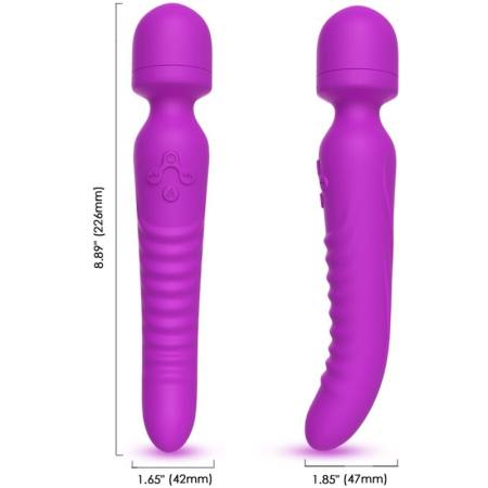 ARMONY - MISSION MASSAGER & VIBRATOR HEAT EFFECT PURPLE