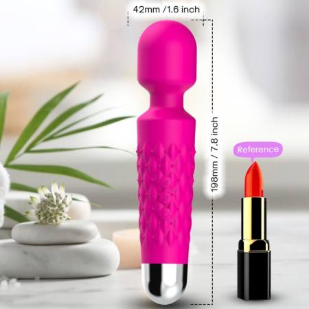 ARMONY - POSTMAN MASSAGER & VIBRATOR SUPER FLEXIBLE HEAD FUCHSIA