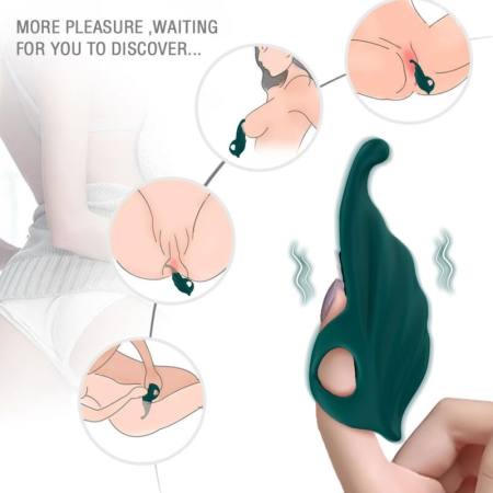 ARMONY - FINGER STIMULATOR & VIBRATOR GREEN