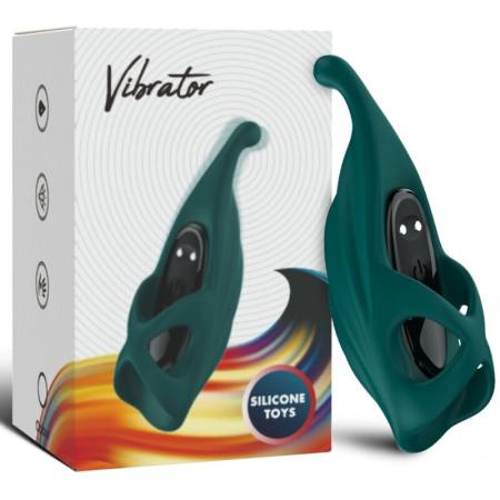 Stimolatore e Vibratore Per Dita Verde