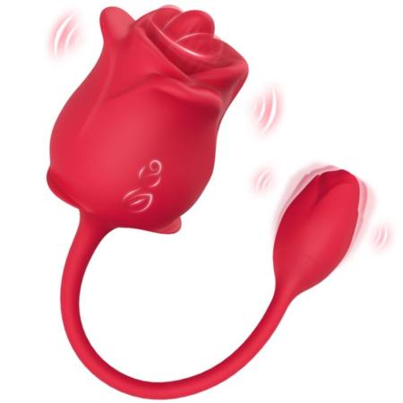 Stimolatore E Vibratore Rosa Cola Rosso