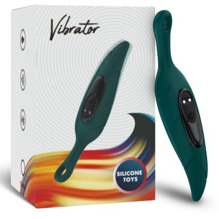 Stimolatore e Vibratore Verde Foglia